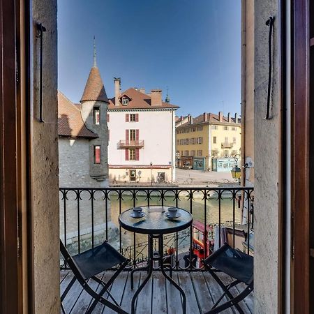 Le Balcon Perriere I - Charming Apartment With Direct View Of The Thiou Annecy Esterno foto