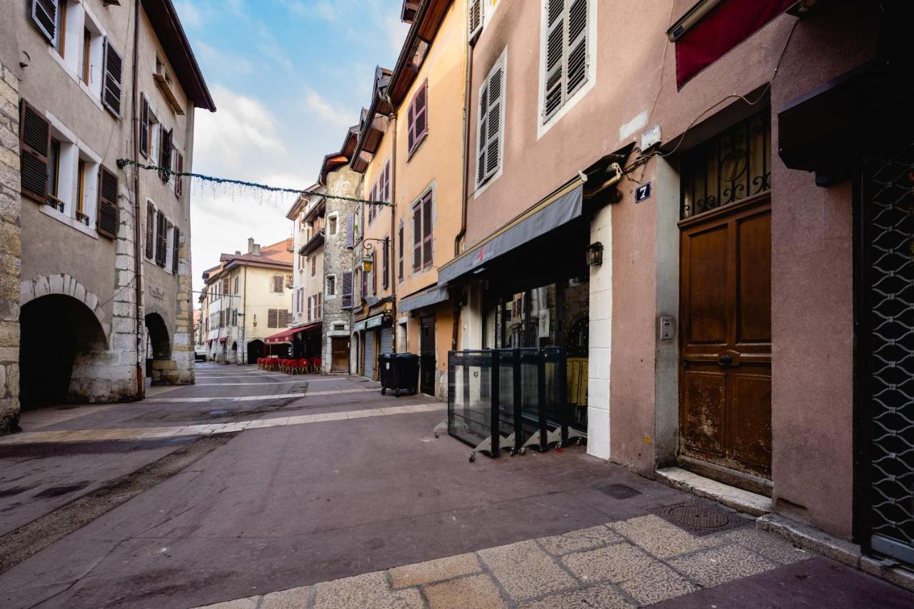 Le Balcon Perriere I - Charming Apartment With Direct View Of The Thiou Annecy Esterno foto